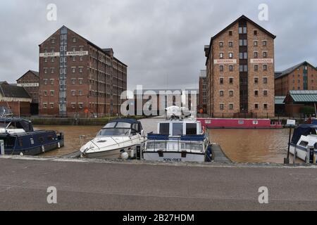 Gloucester Docks, Royaume-Uni Banque D'Images