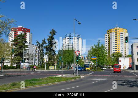 Hochhäuser, Magistratsweg Und Obstallee, Obstallee-Siedlung Und Rudolf-Wissel-Siedlung, Staaken, Spandau, Berlin, Allemagne Banque D'Images