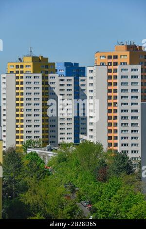 Hochhäuser, Magistratsweg Und Obstallee, Obstallee-Siedlung Und Rudolf-Wissel-Siedlung, Staaken, Spandau, Berlin, Allemagne Banque D'Images