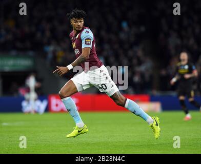 Londres, Royaume-Uni. 01 mars 2020. Tyrone Mings, Aston Villa Fc V Manchester City Fc, 2020 Crédit: Sportsphoto Ltd/Alay Live News Banque D'Images