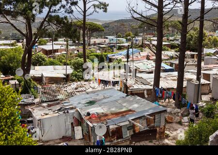 Canton Près De Cape Town, Afrique Du Sud Banque D'Images