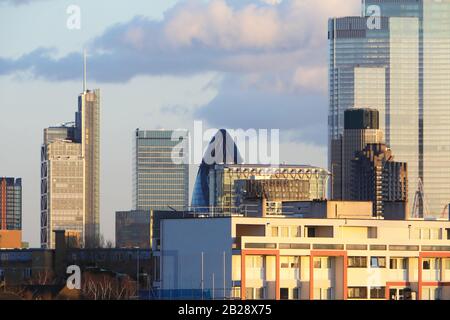 Le nouveau gratte-ciel le plus haut de Londres au 22 Bishopsgate, connu sous le nom de Twentytwo, en Angleterre, au Royaume-Uni Banque D'Images