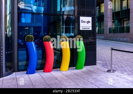 Google Docks Office Complex à Barrow Street, Dublin, Irlande. Banque D'Images