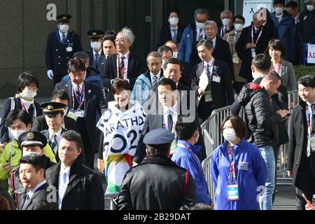 Tokyo, Japon. 1 mars 2020. Yuriko Koike Marathon : Tokyo Marathon 2020 À Tokyo, Japon . Crédit: AFLO SPORT/Alay Live News Banque D'Images