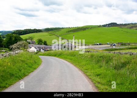 Jon Buchanan Way, frontières de l'Ecosse Banque D'Images