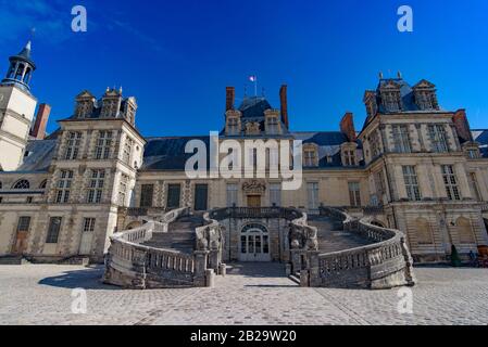 Château De Fontainebleau, Paris, France Banque D'Images