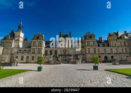 Château De Fontainebleau, Paris, France Banque D'Images