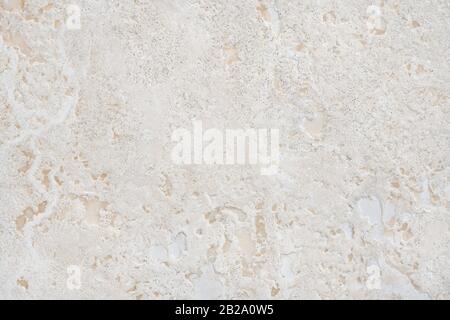 Calcaire Beige similaire au marbre naturel surface pour salle de bains ou cuisine du comptoir. Texture haute résolution et le motif. Banque D'Images