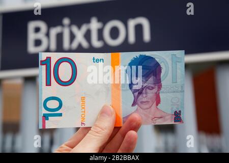 Brixton £10 Note Banque D'Images