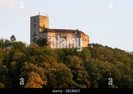 Greifenstein, Autriche - 21/08/2018: Château Greifenstein en Basse-Autriche, un jour ensoleillé en été Banque D'Images