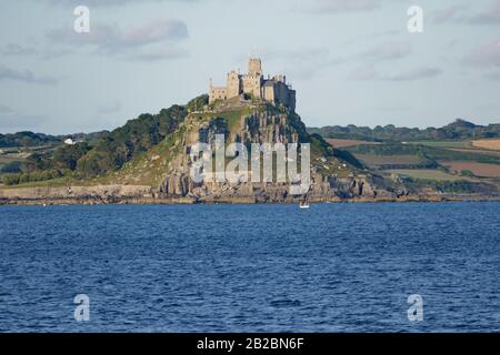 Mont St Michaels, Marazion, St Ives, Cornwall, Royaume-Uni Banque D'Images