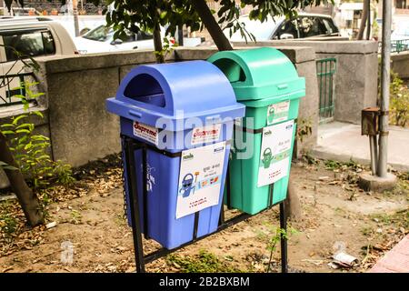 Putter pardesh , Inde - poubelles , une photo des poubelles à Noida 1er mars 2020 Banque D'Images