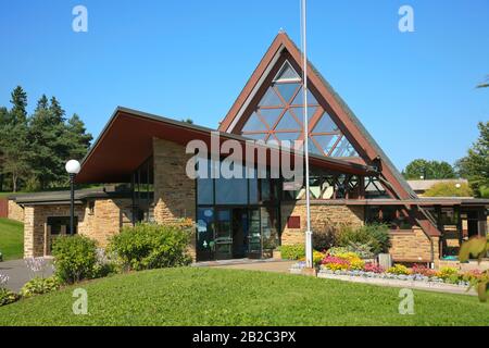 Musée Alexander Graham Bell À Cabot Trail, Île Du Cap-Breton, Nouvelle-Écosse, Canada, Amérique Du Nord, Banque D'Images