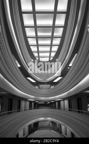 Alanya, TURQUIE - 17 JUILLET : intérieur de l'hôtel Vikingen Quality Resort. L'hôtel compte 450 chambres et 13 000 m² le 17 juillet 2013 à Alanya, Banque D'Images