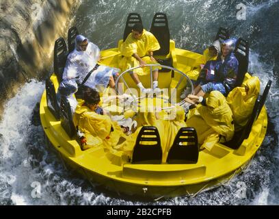 Congo River Rapids, Busch Gardens, Tampa Bay, Floride, États-Unis. Banque D'Images