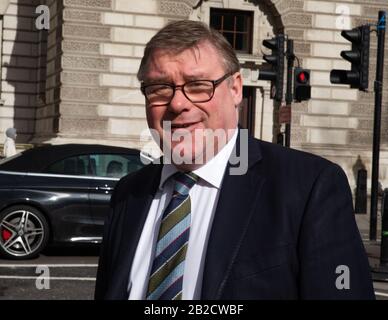 Mark Francois, Président du Groupe européen de la recherche, à Westminster. Banque D'Images