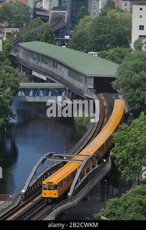 U-Bahnhof, Moeckernbruecke, Kreuzberg, Berlin, Deutschland Banque D'Images