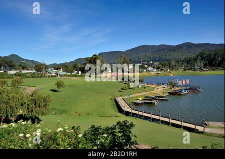 Sri Lanka, Nuwara Eliya, Gregory Lac Banque D'Images