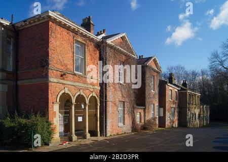 Royaume-Uni, Yorkshire Du Sud, Sheffield, Meersbrook Hall/House, Dans Le Parc Meersbrook Banque D'Images