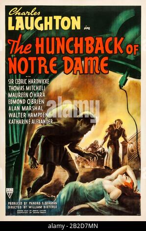 Hunchback De Notre Dame, 1939 Banque D'Images