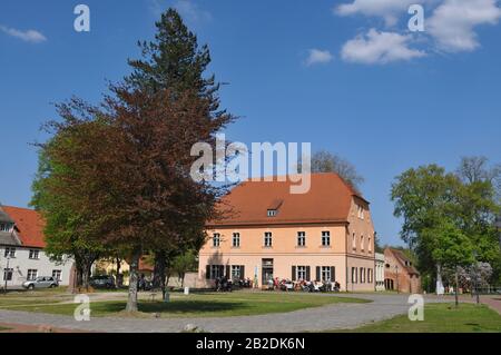 Kloster Lehnin, Amtshaus, Brandebourg, Allemagne Banque D'Images