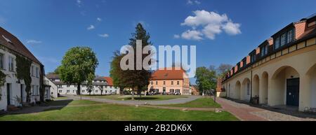 Amtshaus, Elisabethhaus, Kloster Lehnin, Brandebourg, Allemagne Banque D'Images