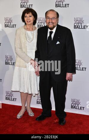 New York City Ballet Spring Gala, Amérique - 04 Mai 2016 - Kedakai Turner Et James Lipton Banque D'Images