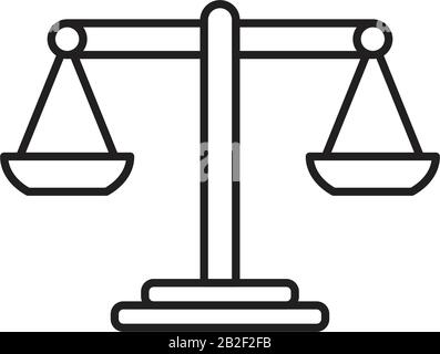 design exclusif scale icon Illustration de Vecteur