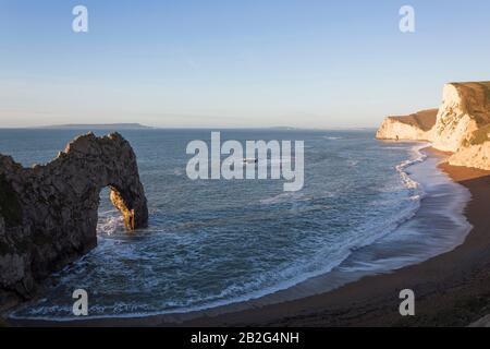 Durdle Door, Jurassic Coast, Dorset, England, UK Banque D'Images