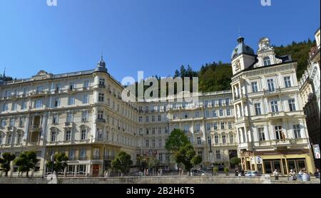 Grandhotel Pupp, Karlsbad, République Tchèque Banque D'Images