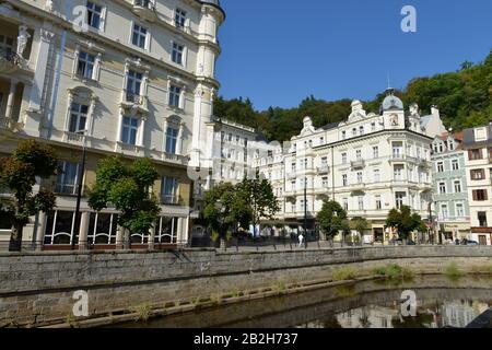 Grandhotel Pupp, Karlsbad, République Tchèque Banque D'Images