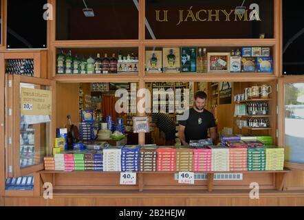 Verkauf Oblaten, Karlsbad, République Tchèque Banque D'Images