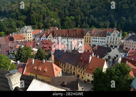 Loket, République Tchèque Banque D'Images