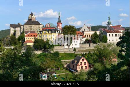 Loket, République Tchèque Banque D'Images