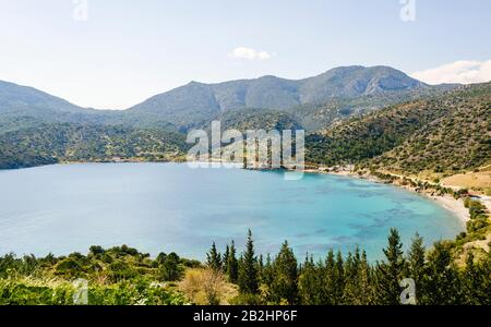 Kargi Bay est la baie la plus populaire de Datca, Mugla Banque D'Images