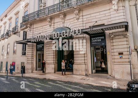 armazens do chiado est un centre commercial du centre-ville de lisbonne portugal Banque D'Images