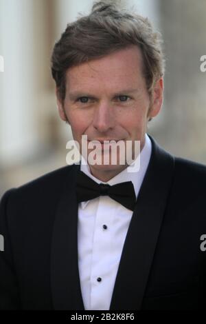 Shaun Evans joue le jeune inspecteur Morse dans la série ITV drame Endeavour (A Morse prequel) photographié filmant la 7ème série à Oxford le 18 août 2019 (image de crédit©Jack Ludlam) Banque D'Images