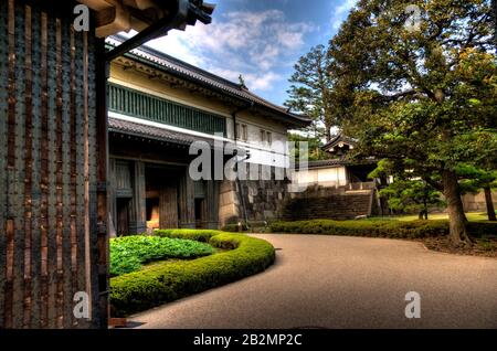 Palais et jardin d'ImSuperior à Tokyo - attraction touristique Banque D'Images