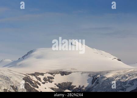 Johannisberg / Keeserkopf, 3 453 mètres de haut de montagne dans le Glockner Group de la chaîne de montagnes du Haut Tauern des Alpes du Centre-est en Autriche Banque D'Images