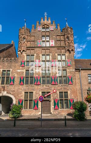 Das Haus Zu Den Fünf Ringen, Stadt Goch, Kreis Kleve, Nordrhein-Westfalen, Deutschland, Europa | Haus Zu Den Fünf Ringen Maison Aux Cinq Anneaux, Goch Banque D'Images