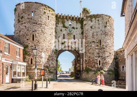 The Landgate, Rye, East Sussex, Angleterre, Gb, Royaume-Uni Banque D'Images