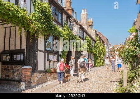 Mermaid Inn, Mermaid Street, Rye, East Sussex, Angleterre, Gb, Royaume-Uni Banque D'Images