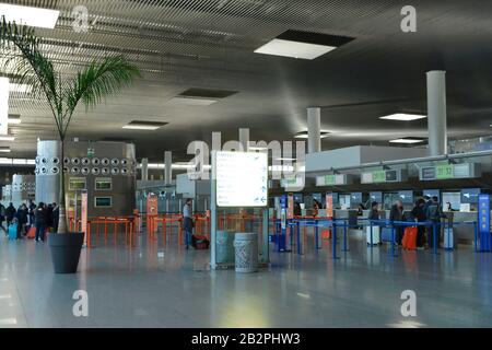 Flughafen, Catania, sicilia, Italie Banque D'Images