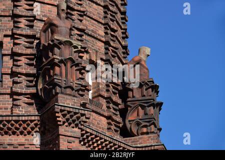 Wasserturm, Jungfernheide, Charlottenburg, Berlin, Deutschland Banque D'Images