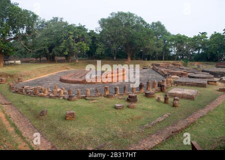 Vue générale du temple résidentiel, Circa IXe et Xe siècle après Jésus-Christ, Udayagiri, Orissa Banque D'Images