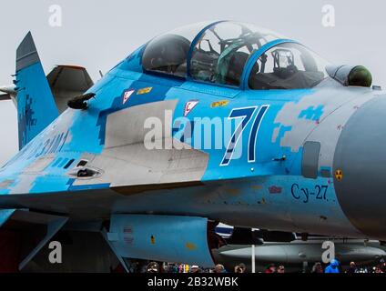 Ukranian Su-27 Flanker Banque D'Images