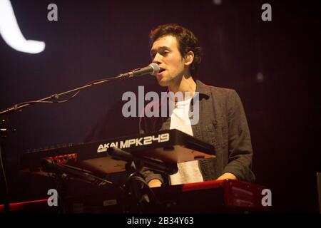 Manchester, Royaume-Uni. 3 mars 2020. Alec Benjamin, auteur-compositeur et chanteur, a animé son concert au Manchester O2 Apollo en compagnie de Lewis Capaldi lors de son Divinely Uninspired lors d'une visite d'Etendue hellish. Banque D'Images