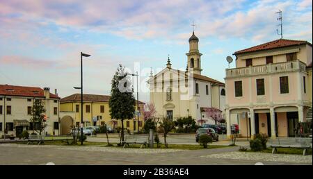 Place Costa Di Rovigo Banque D'Images