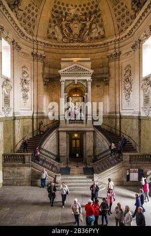 Suède, Stockholm, Gamla Stan, vieille ville, Palais Royal, chapelle du palais, intérieur Banque D'Images