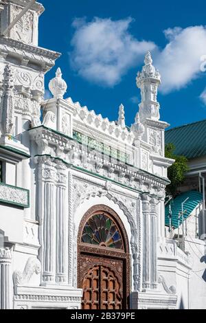 Ile Maurice, Quartier Port-Louis, Port-Louis, Mosquée Jummah Masjid (1850) Banque D'Images